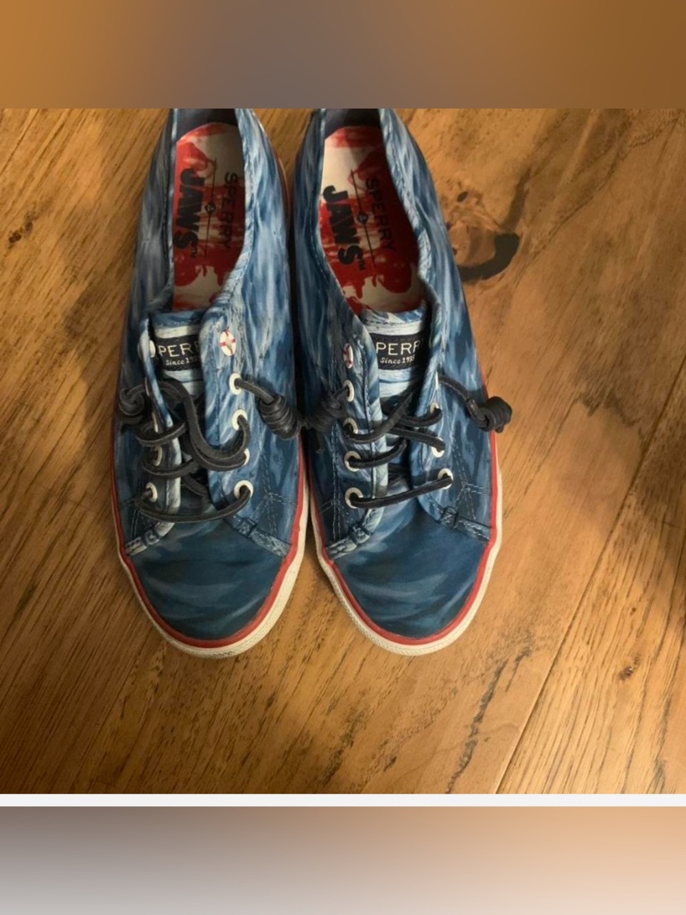 Sperry JAWS Blue Canvas women’s Casual Sneakers